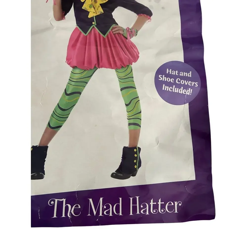 THE MAD HATTER TWEEN COSTUME SIZE LARGE